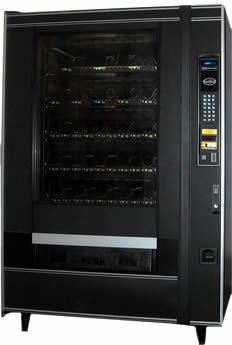 Crane National 455 Frozen Food surevend vending machine